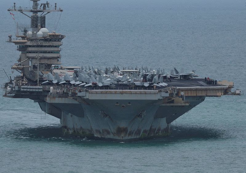 US carrier Abraham Lincoln departs Thailand after respite visit