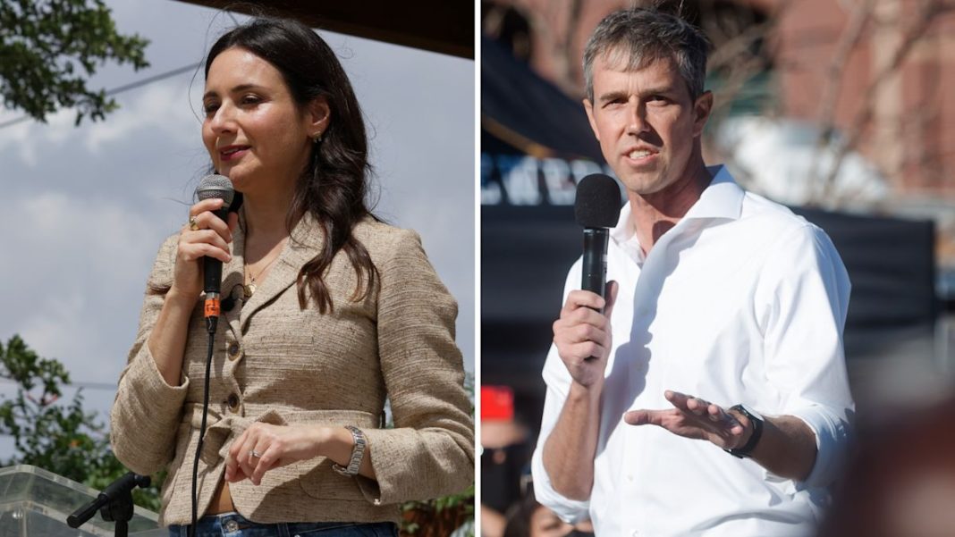 Beto O’Rourke joins Gina Hinojosa at UTEP in push for Texas blue wave