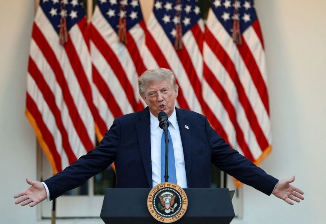 Trump updates ranking of US presidents. Top tier is his alone