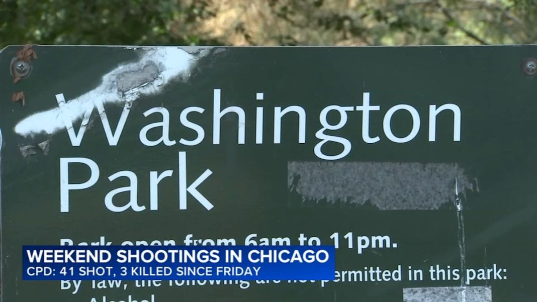 Activists demand accountability after at least 41 shot, 3 fatally, in Chicago weekend violence